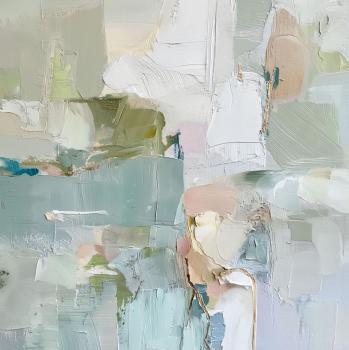 Light colored decorative painting